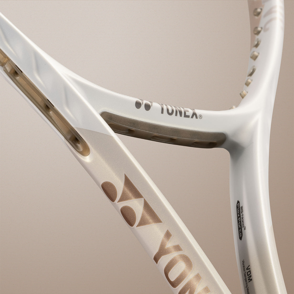 YONEX VCORE 100 300g (7th gen.) Sand beige Unstrung