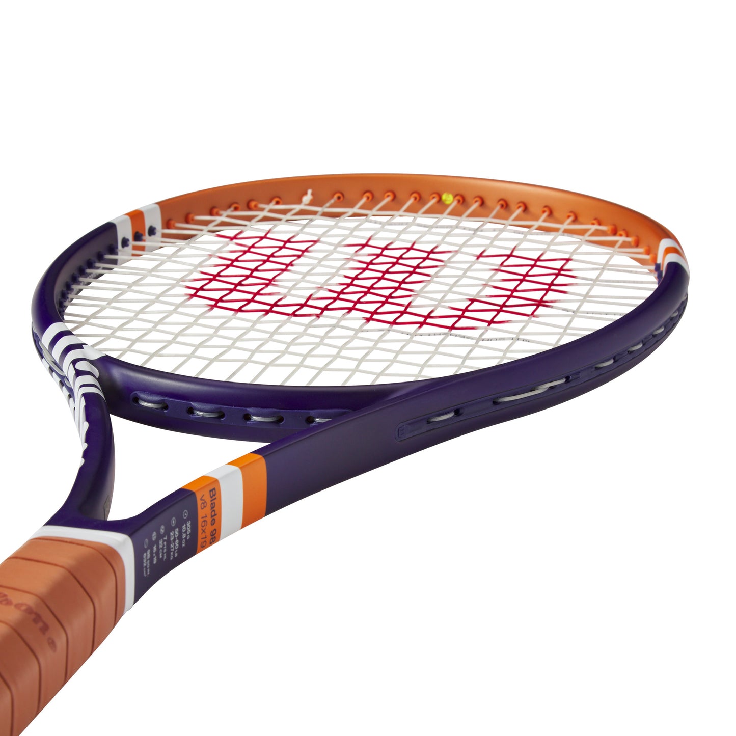מחבט טניס | Blade 98 16X19 V8 Roland Garros